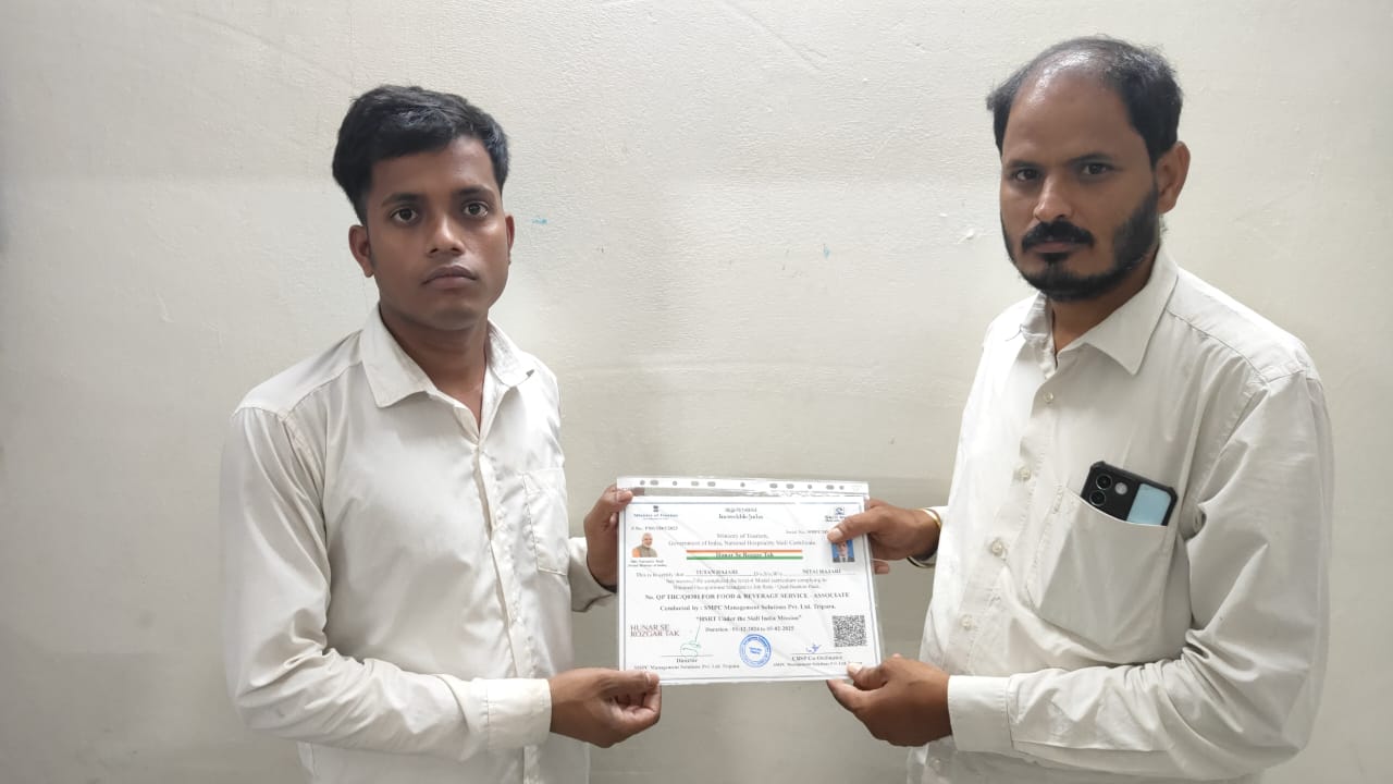 Certificate recipient Tutan