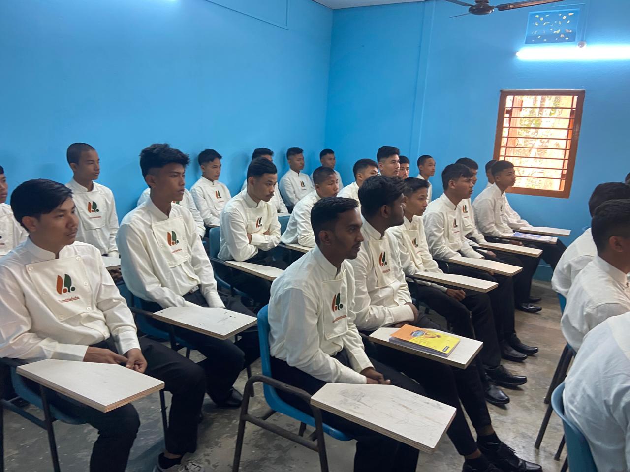 Classroom practical training session